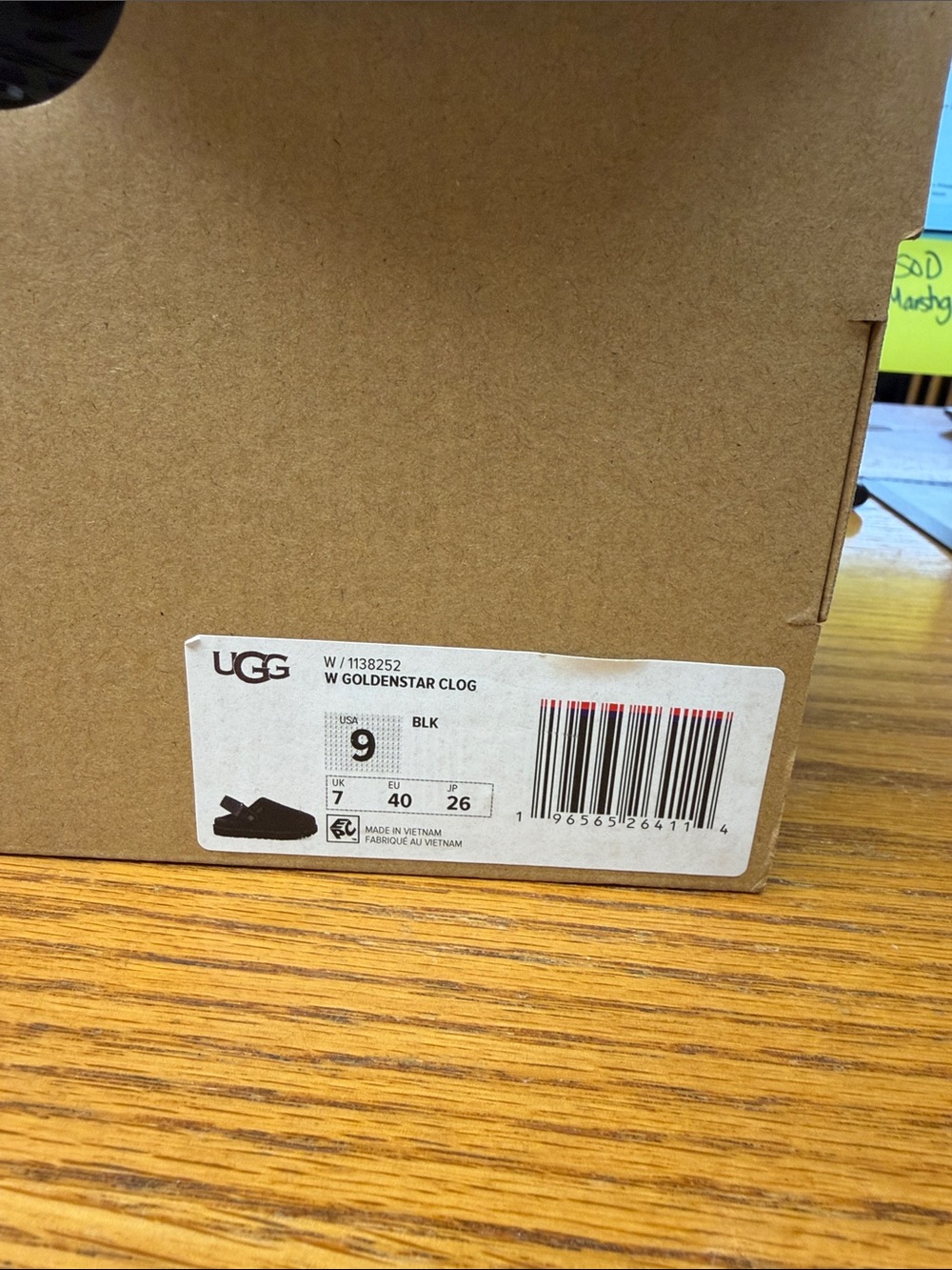 UGG W Goldenstar Clog - Black